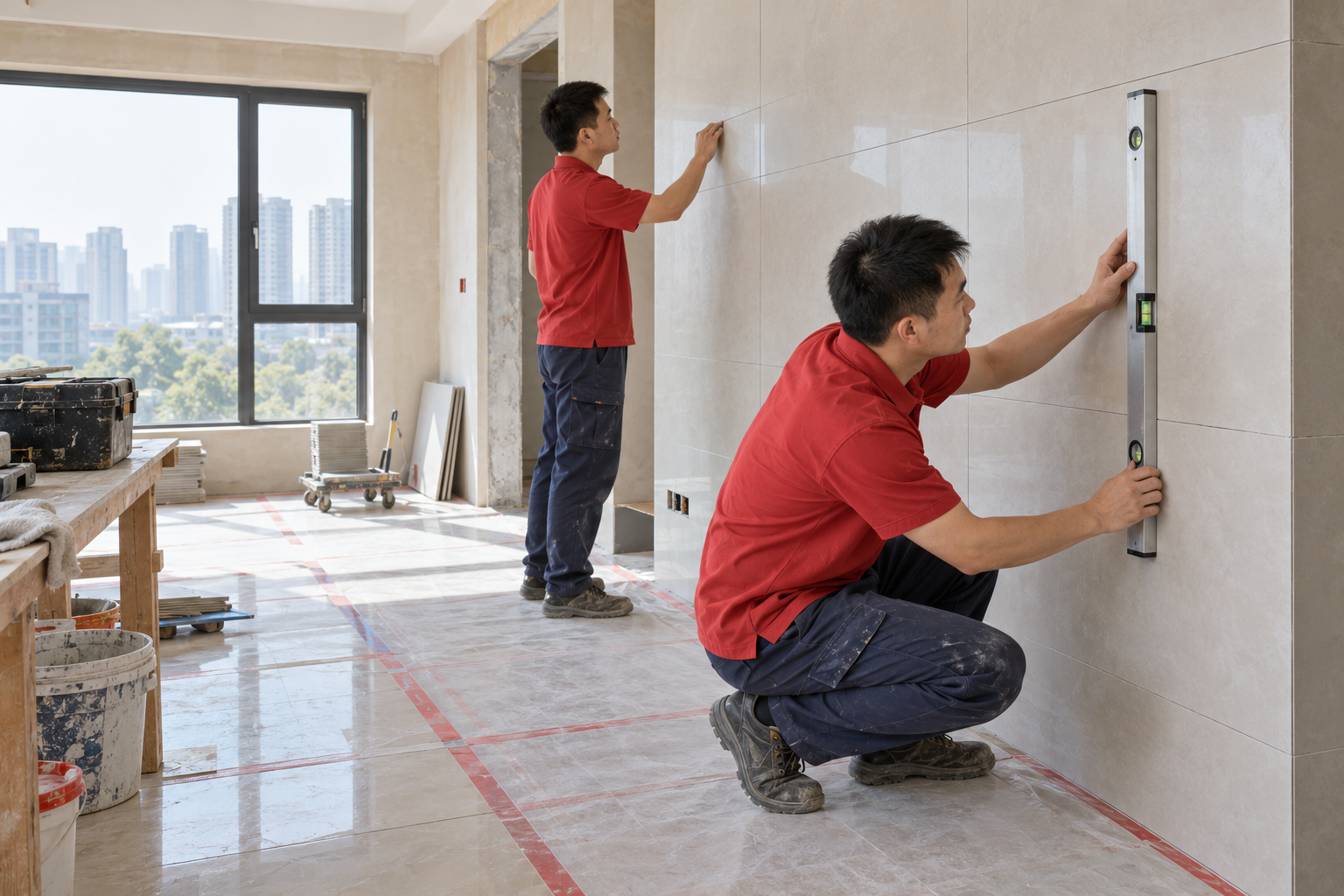 自有工人示意图